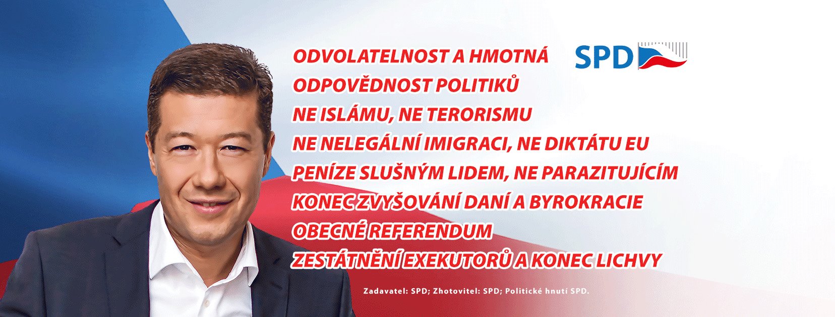 Chceme radikální změnu politického systému, chceme přímou demokracii, referendum a odvolatelnost politiků