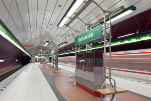 Stanice metra Bořislavka v Pražských Vokovicích
