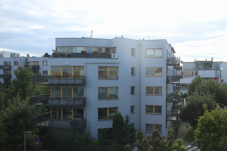 Praha 6 - Vokovice developerský projekt firmy Skanska Červený vrch