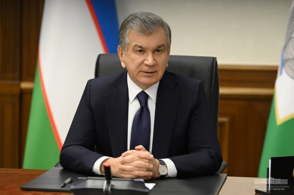 Prezident Uzbekistánu Shavkat Mirziyoyev