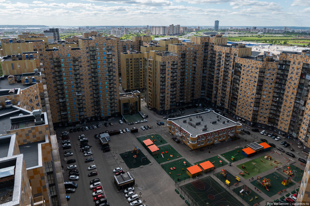 Kazaň - rezidenční megakomplex „Vítězství“ 2