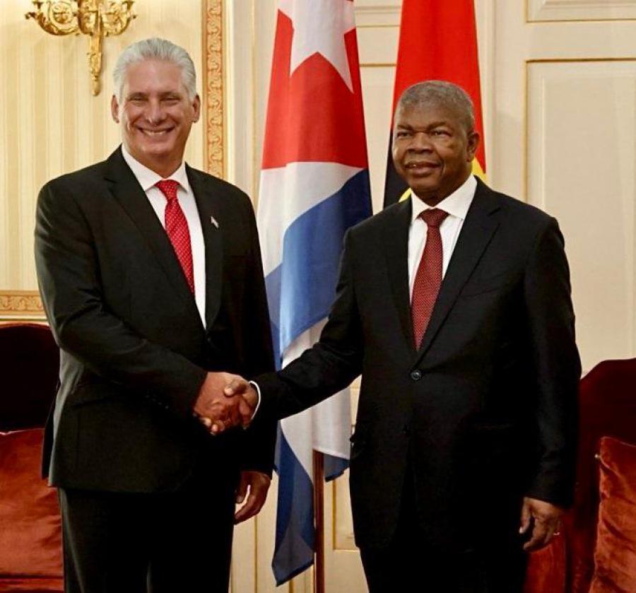 Angolského prezident“ João Lourenço přivítal na Kubě kubánský prezident Miguel Díaz-Canel