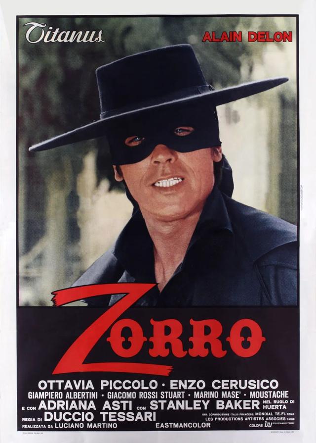  Alain Delon Zorro